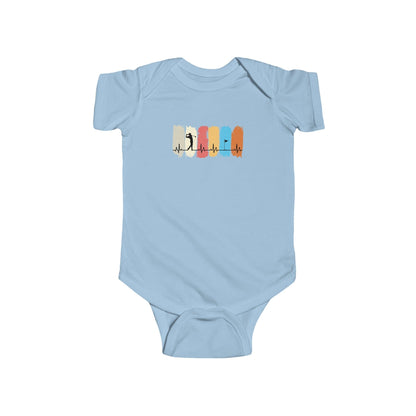 Golf Heartbeat Onesie