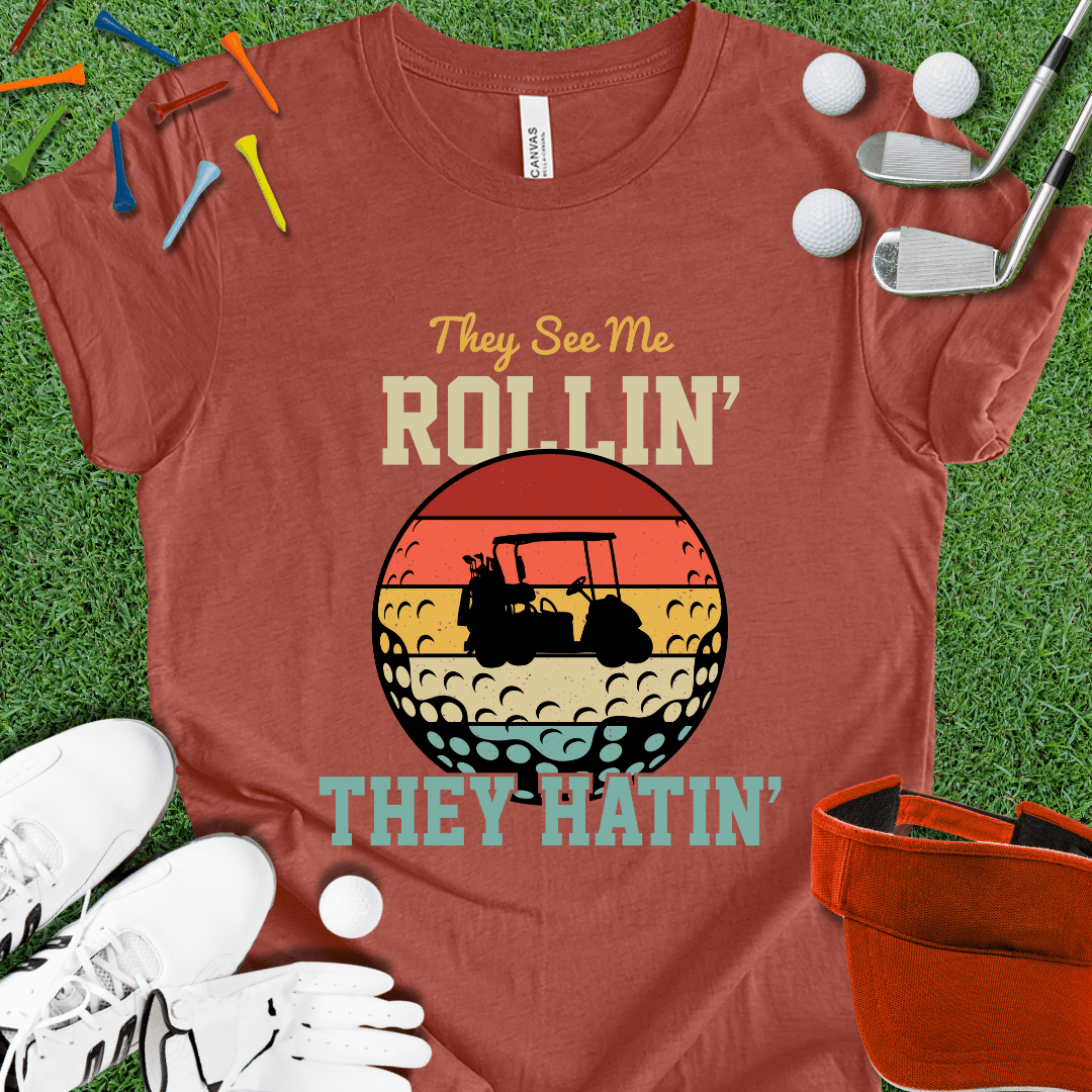 They See Me Rollin Retro T-Shirt