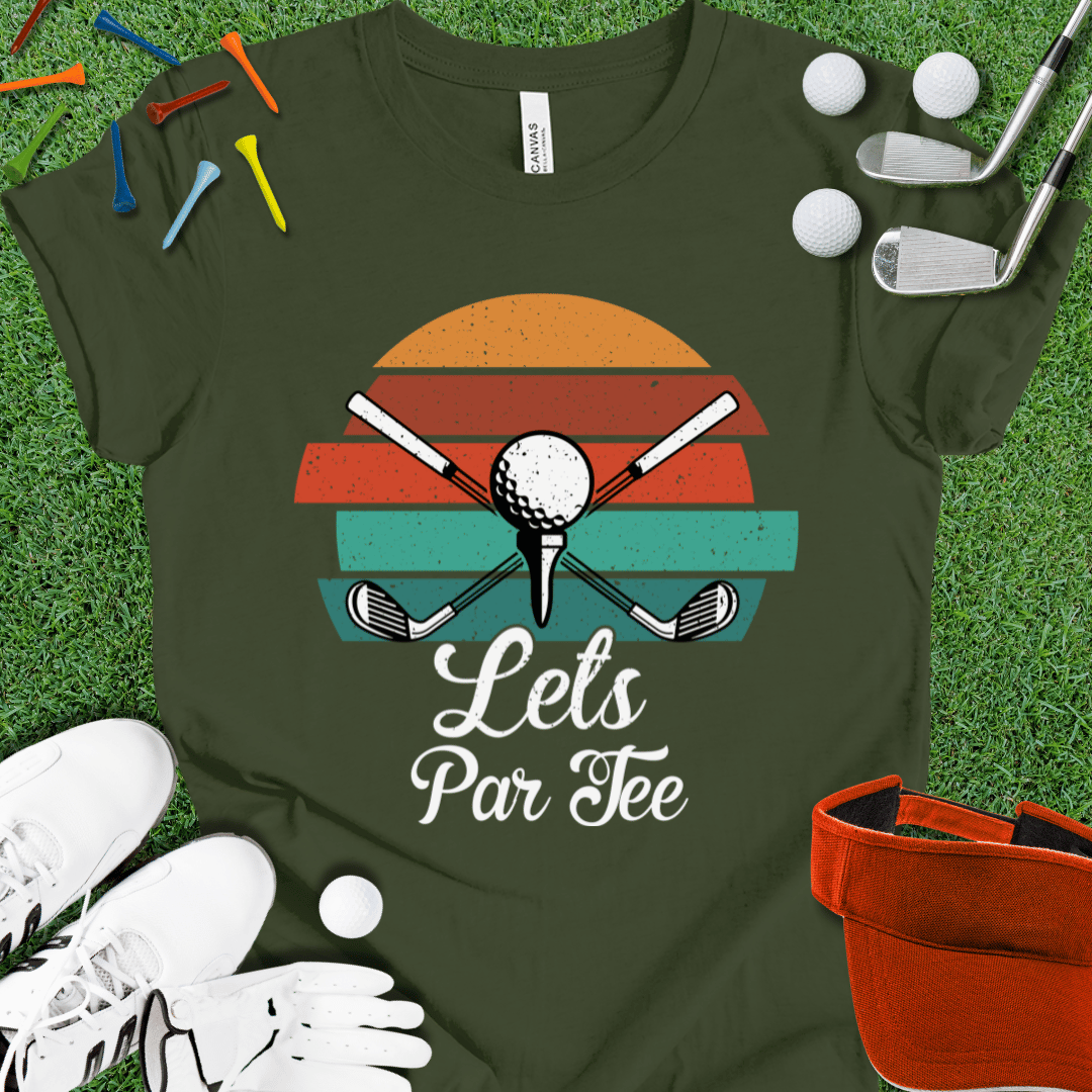 Let's Par Tee Retro T-Shirt