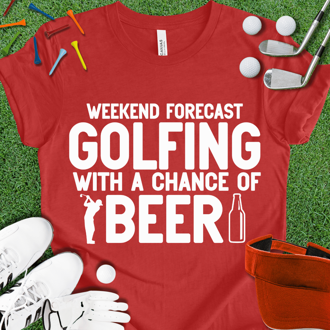 Weekend Forecast Wht T-Shirt