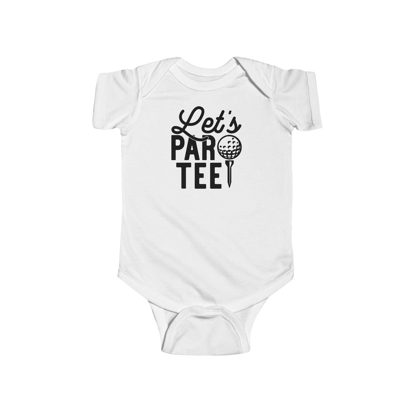 Let's Par Tee Onesie