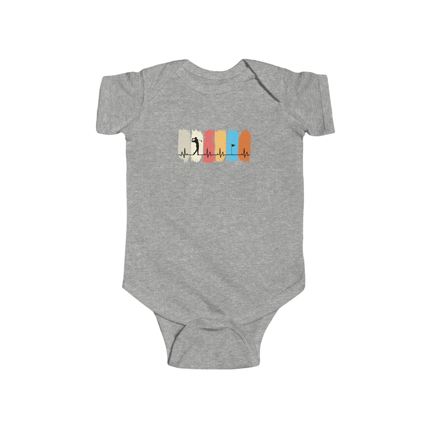 Golf Heartbeat Onesie