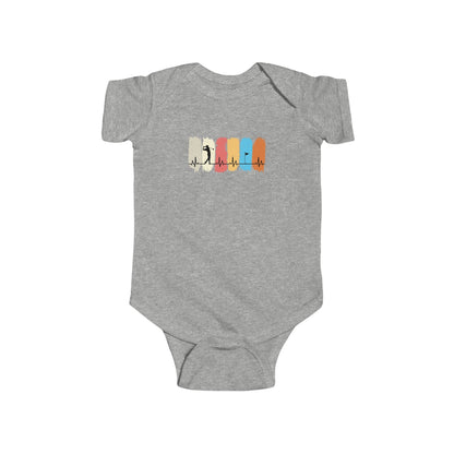 Golf Heartbeat Onesie