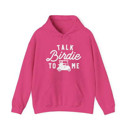 Talk Birdie to Me Graphic Golf Hooded Sweatshirt Hoodie