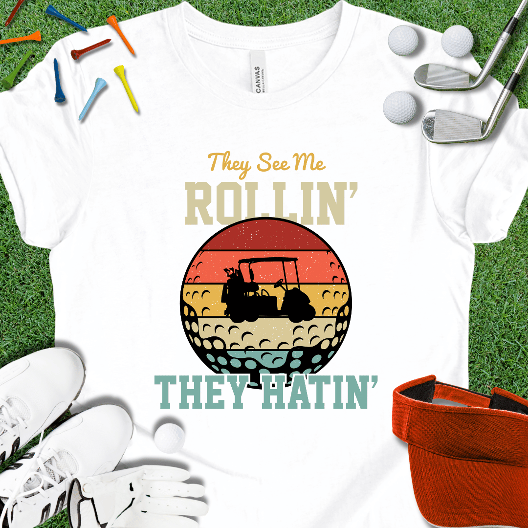 They See Me Rollin Retro T-Shirt