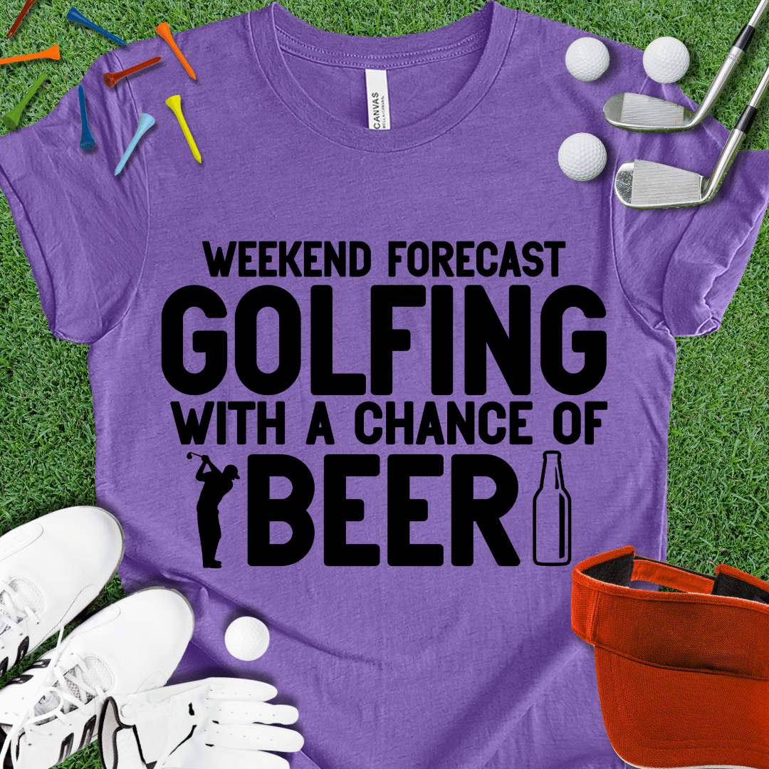 Weekend Forecast Blk T-Shirt