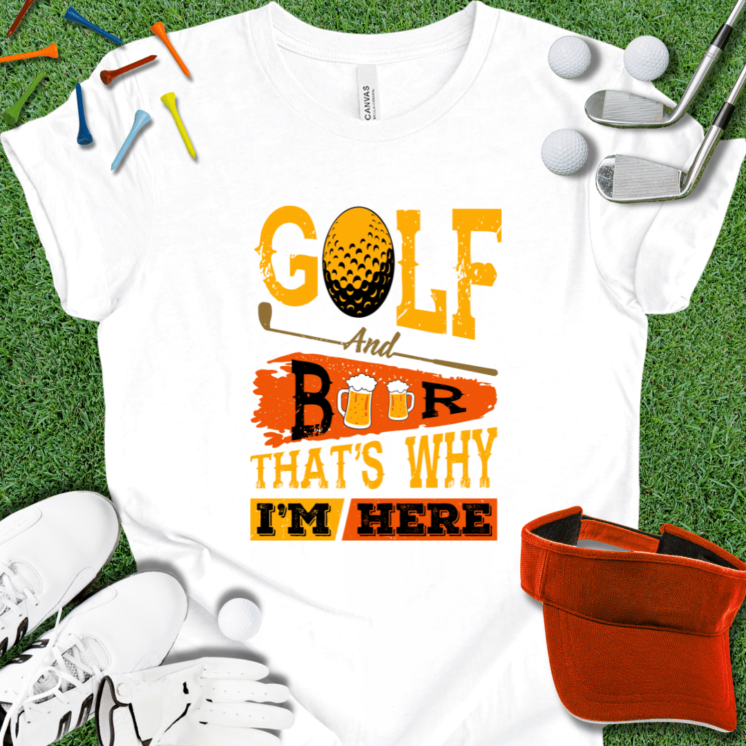 Golf And Beer T-Shirt