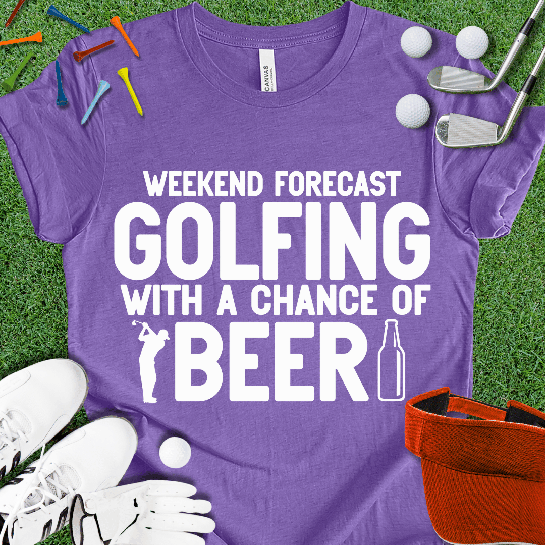 Weekend Forecast Wht T-Shirt