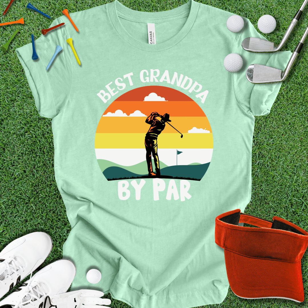 Best Grandpa By Par T-Shirt