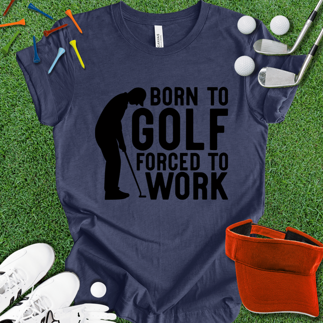 Born To Golf Blk T-Shirt