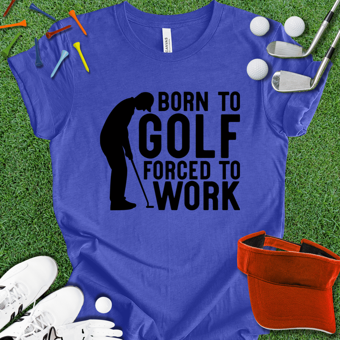 Born To Golf Blk T-Shirt