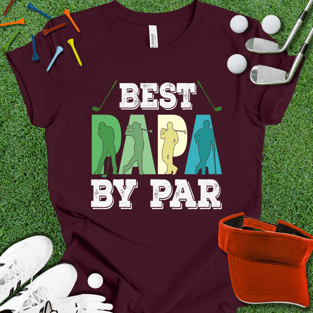 Best Papa By Par T-Shirt