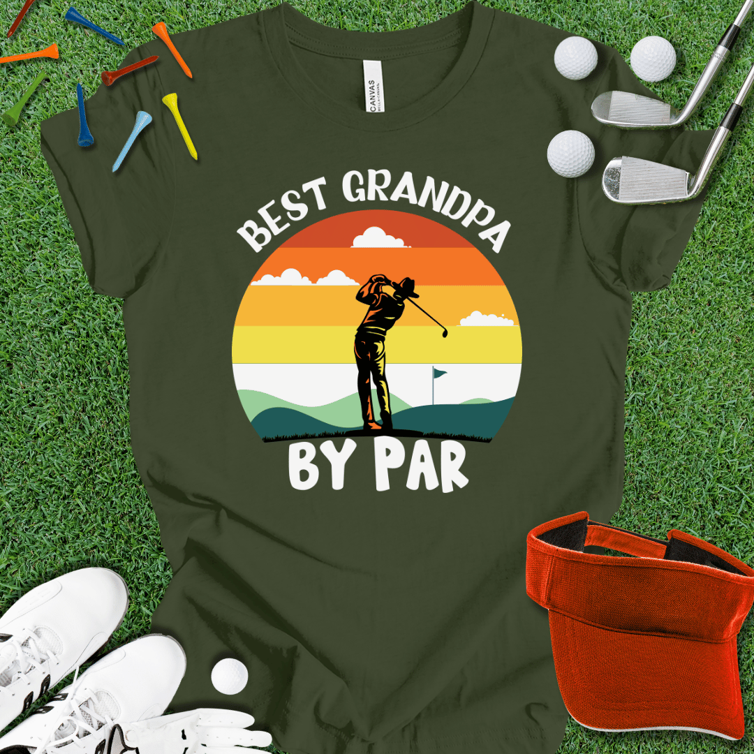 Best Grandpa By Par T-Shirt