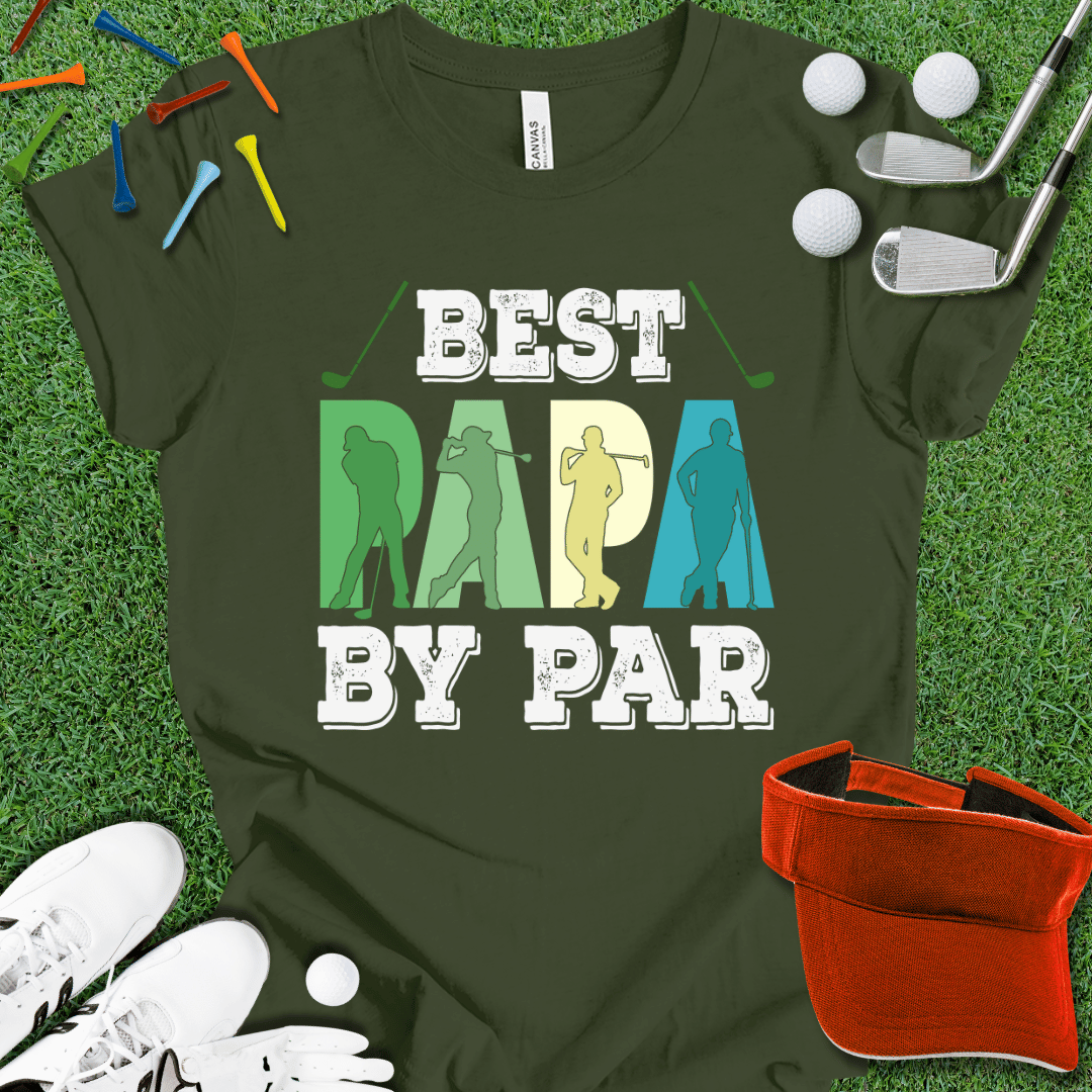 Best Papa By Par T-Shirt