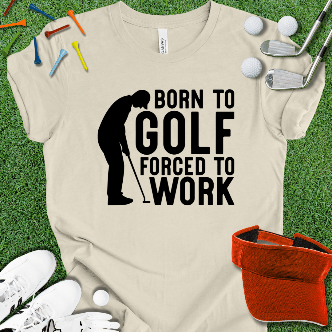 Born To Golf Blk T-Shirt