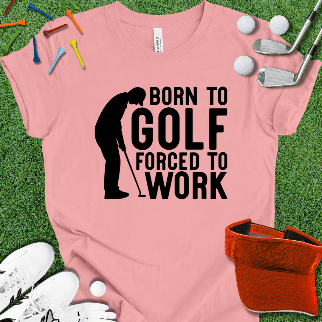 Born To Golf Blk T-Shirt