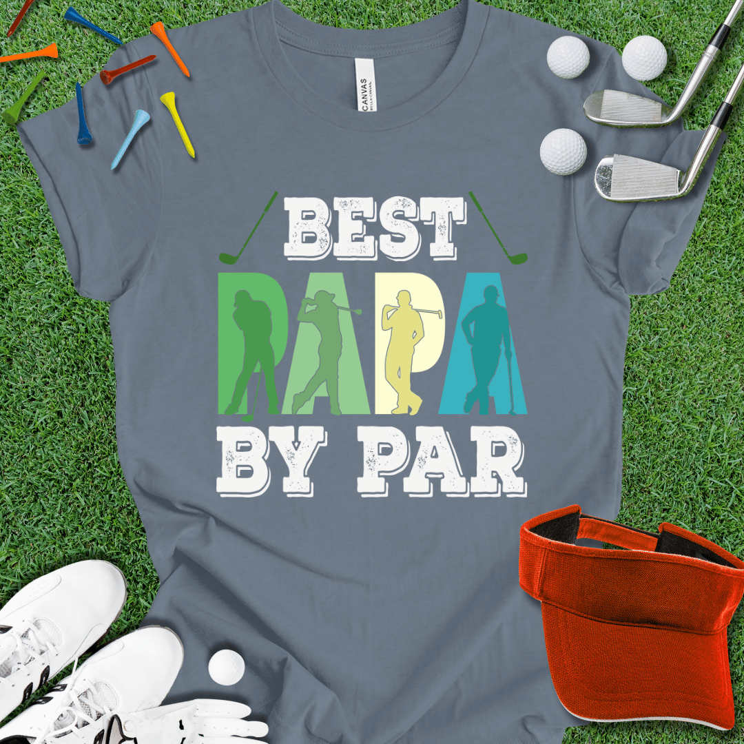 Best Papa By Par T-Shirt