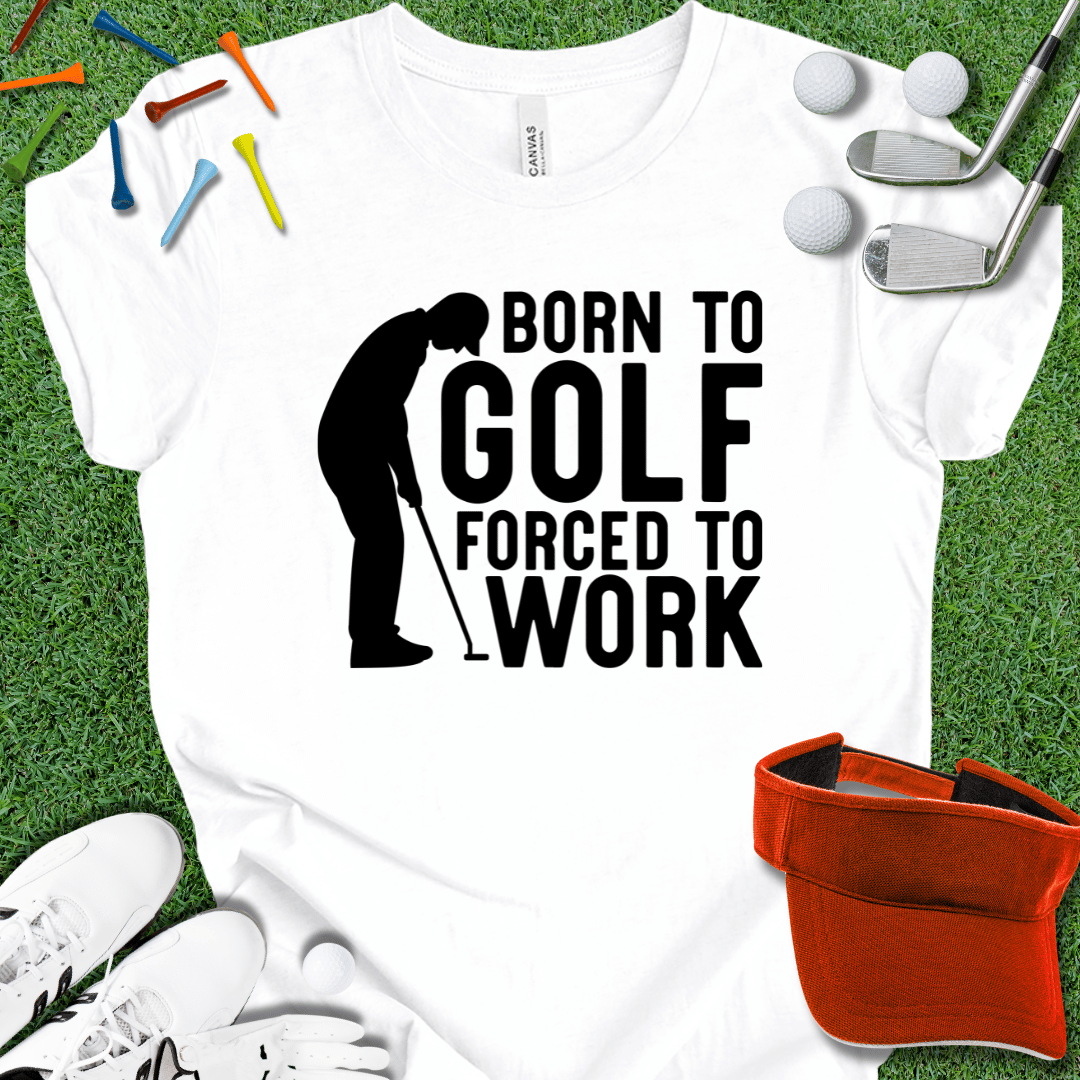 Born To Golf Blk T-Shirt